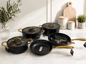 Ucc Life 11pcs Set Ceramic Cookware