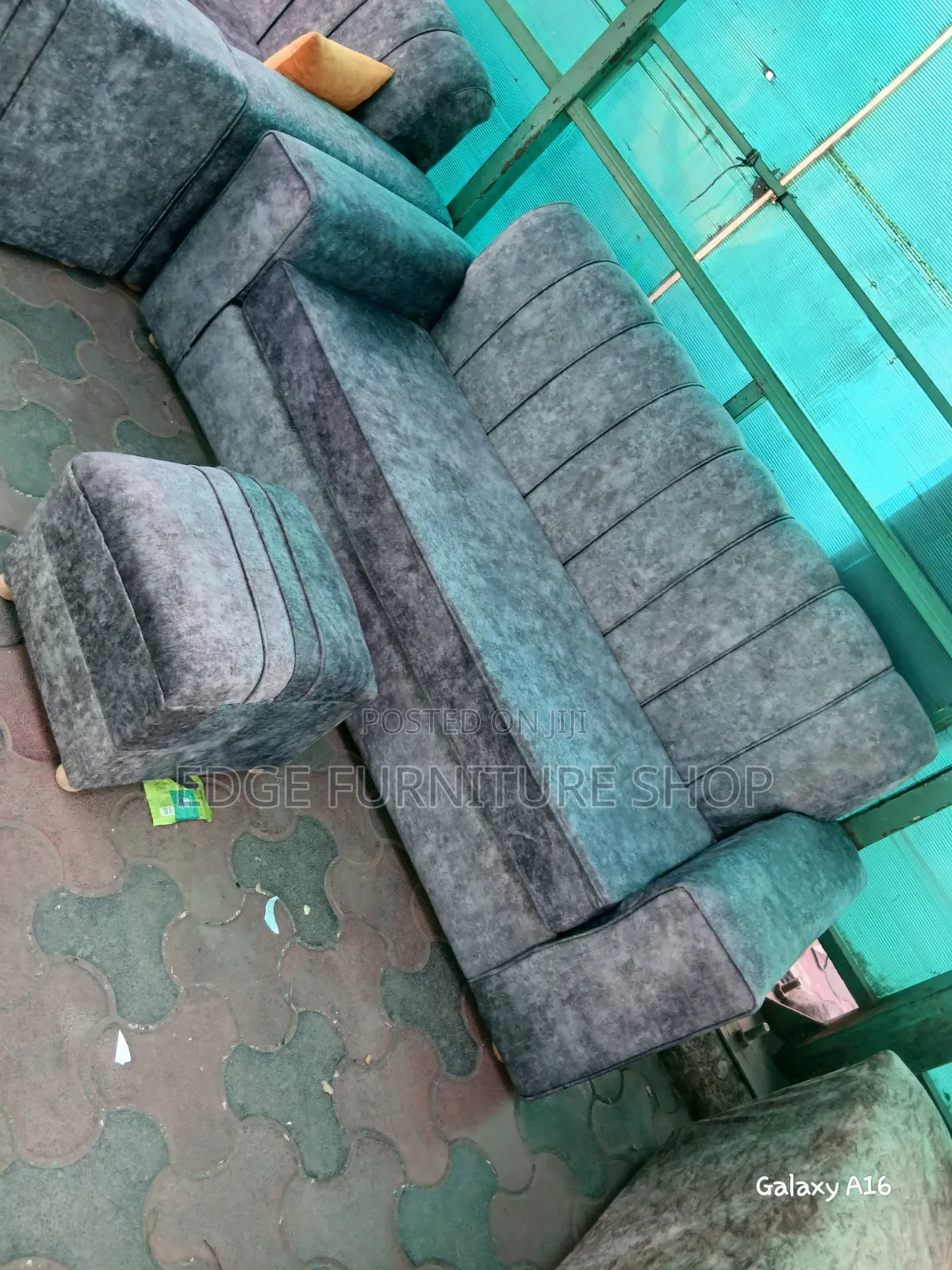 Quality Three Seater With Footrest Available