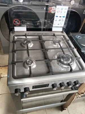 Simfer 4 Burner Cooker Full Gas With Wok Burner and Gas Leak Sensors