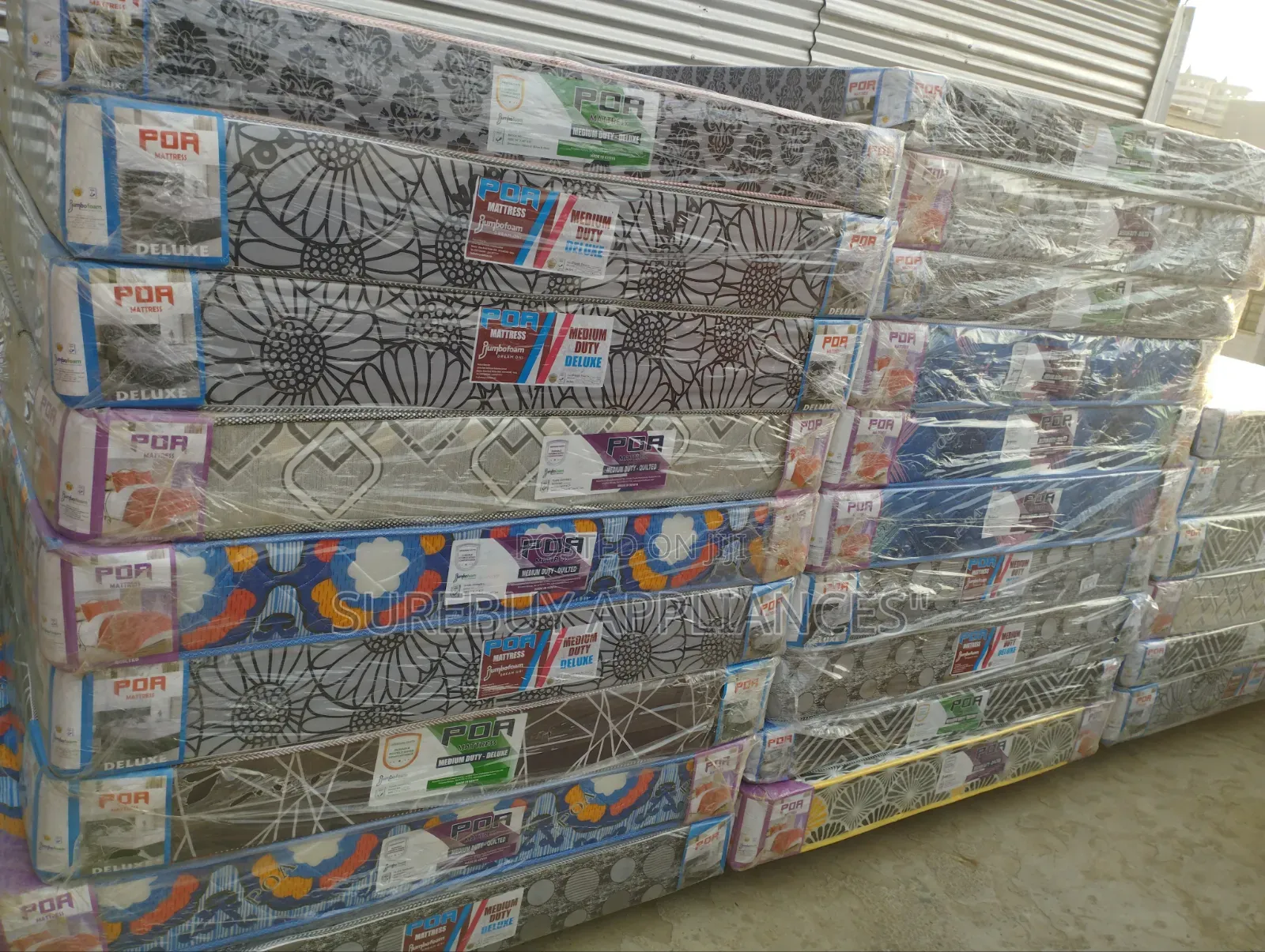 5 by 6 8 Inch Quilted Jumbo Poa Mattress