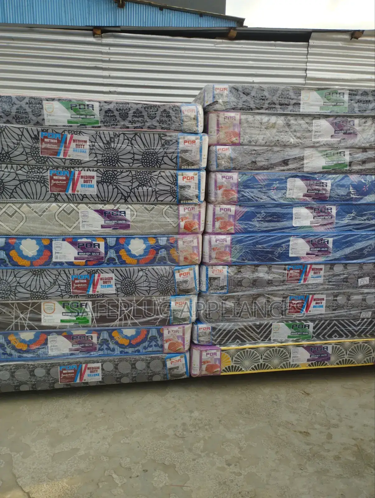 5 by 6 8 Inch Thick Quilted Mattress Jumbo Poa Vitafoam