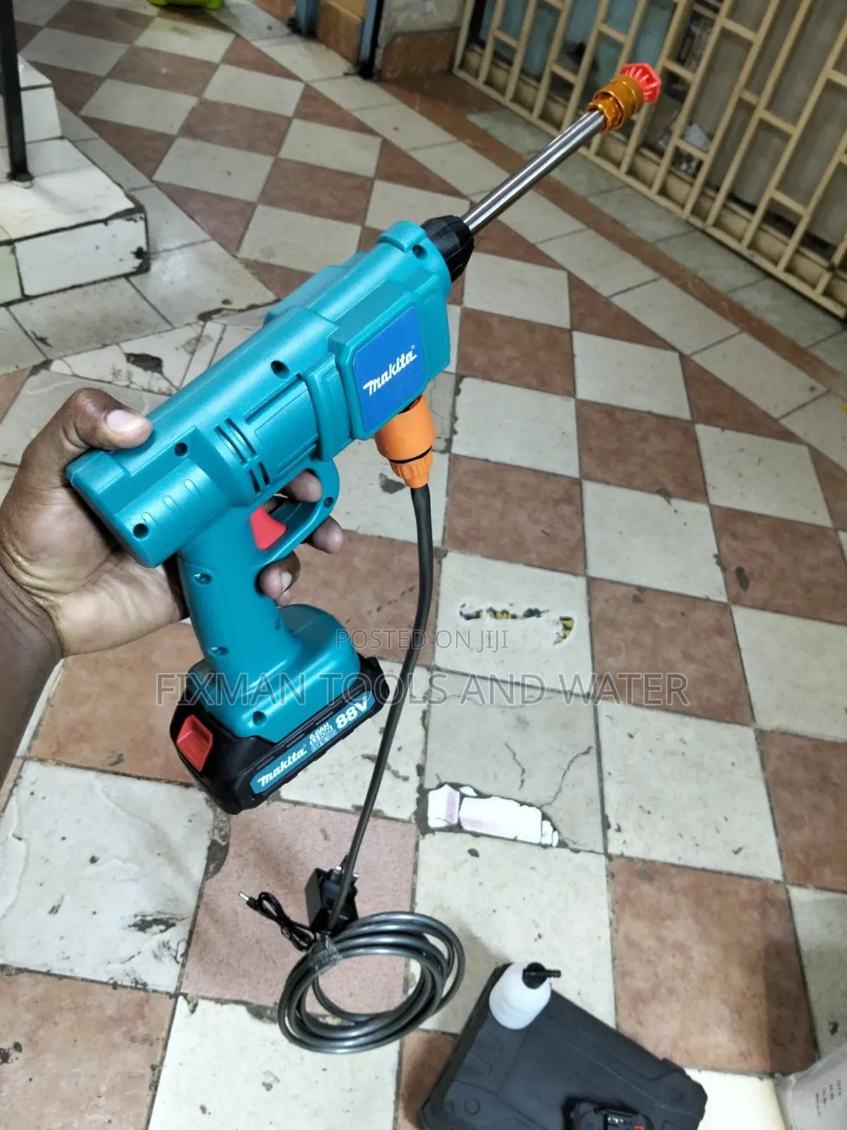 Top Makita Cordless High Pressure Washer 88v 2 Battery Car Wash
