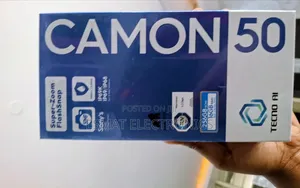 New Tecno Camon 50 256 GB Black
