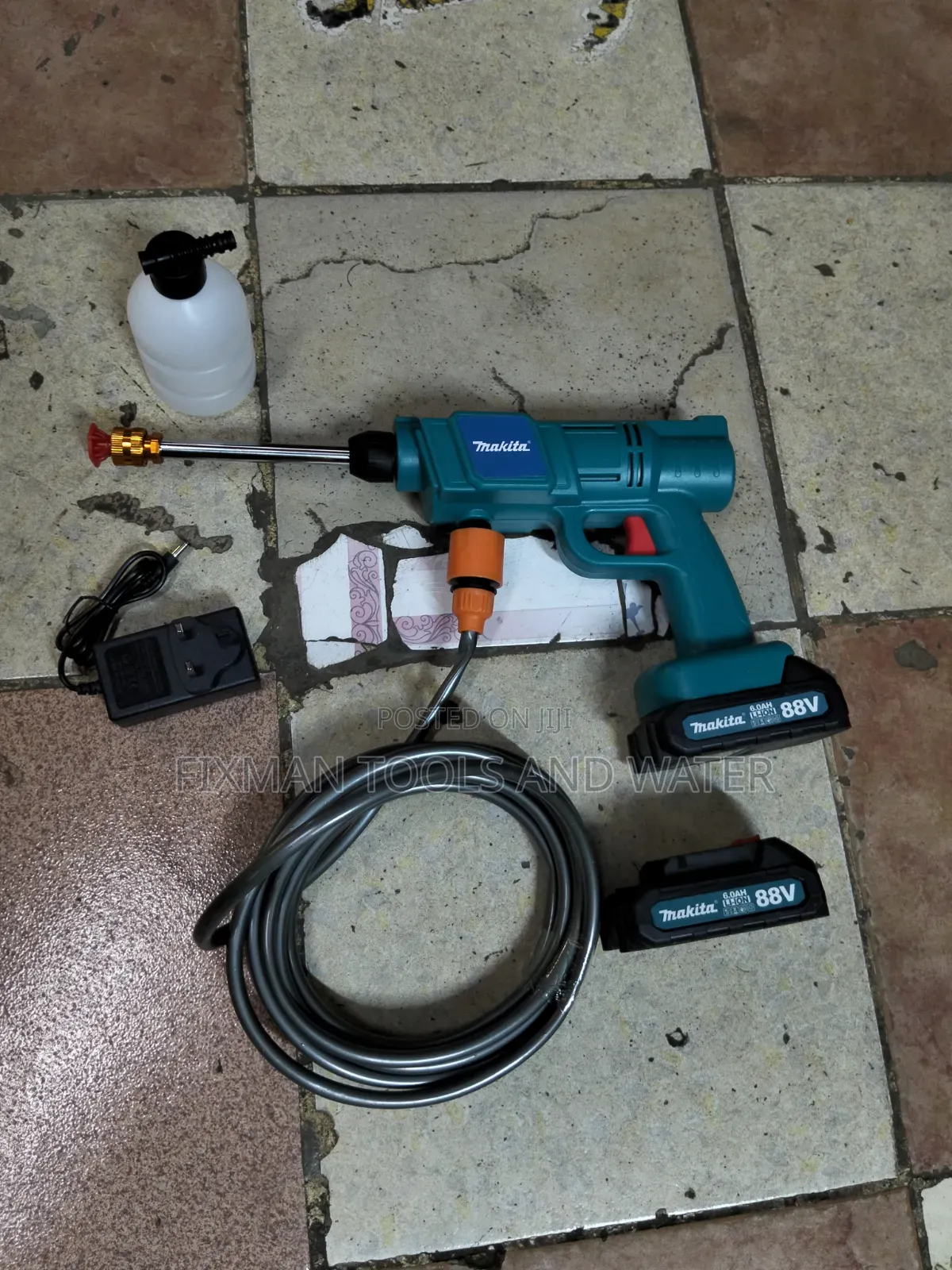 Makita Cordless Car Wash Machine 2 Battery 88v Pressure Washer