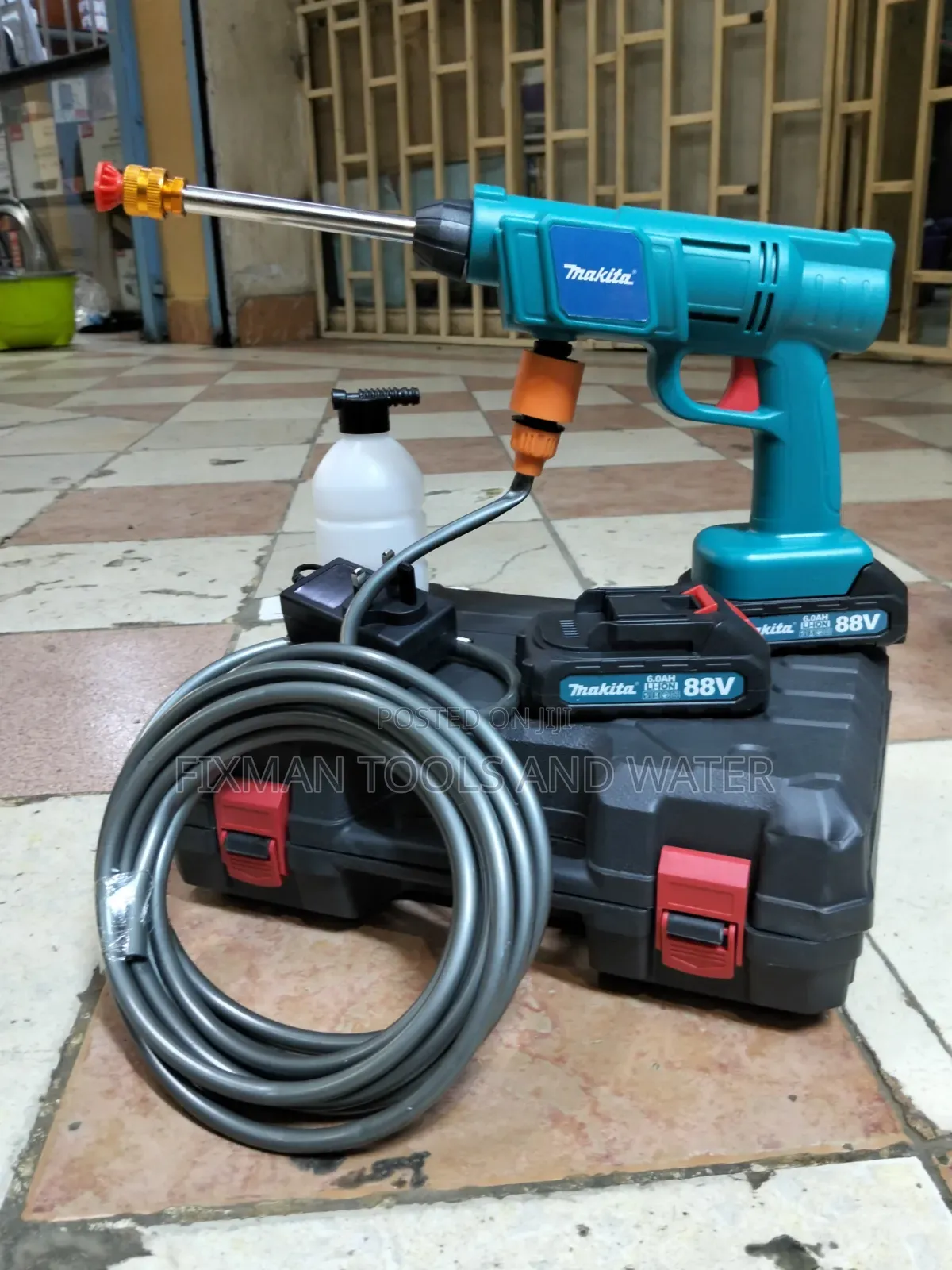 Makita Cordless Car Wash Machine 2 Battery 88v Pressure Washer