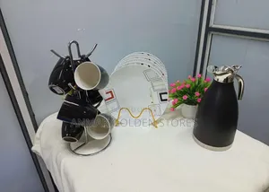 !! *Restocked*
13 PCS Dinner Sets
1 Flask
6 Plates
6 Cups