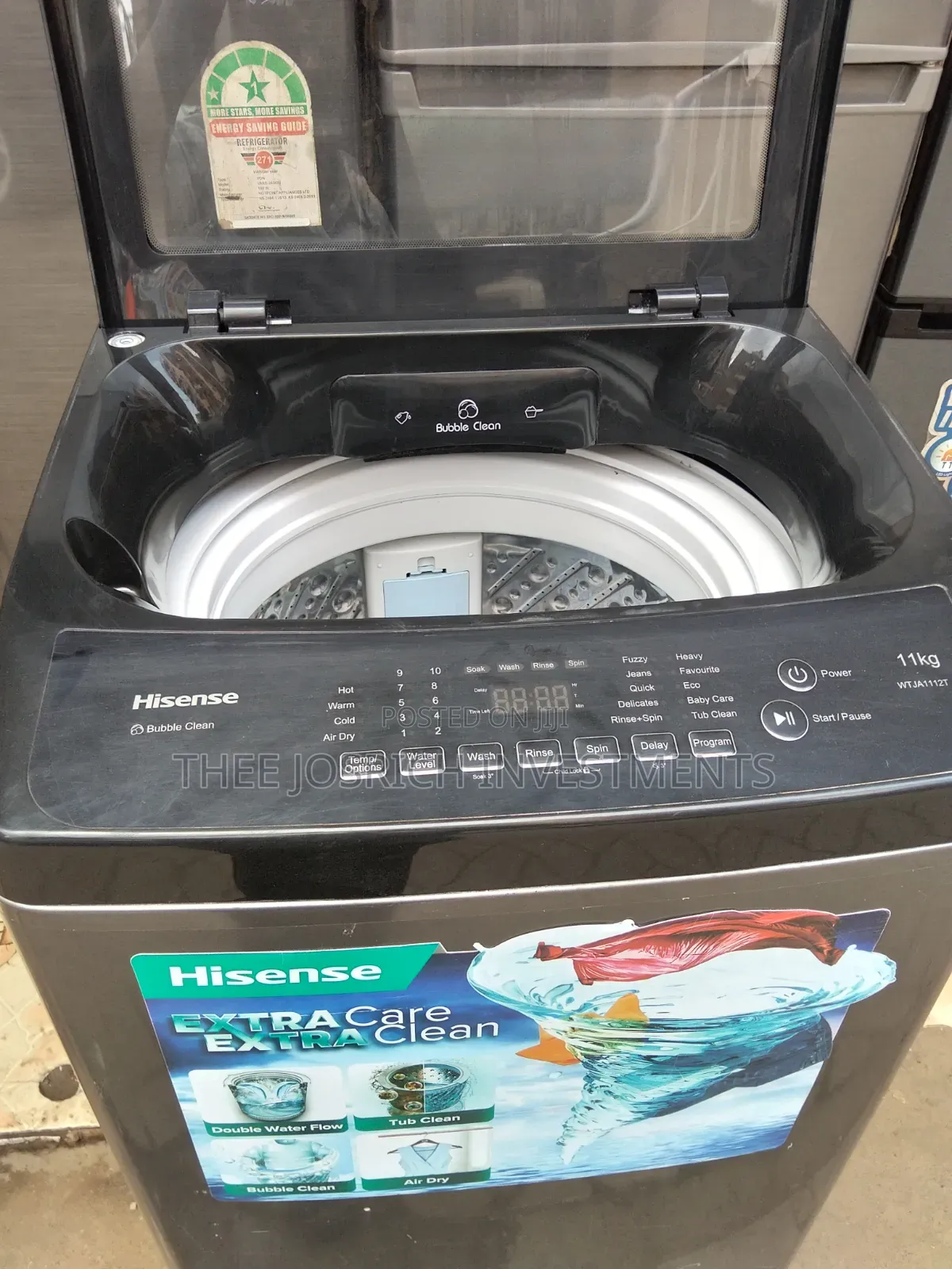 Hisense 11 Kg Top Load Fully Automatic Washing Machine