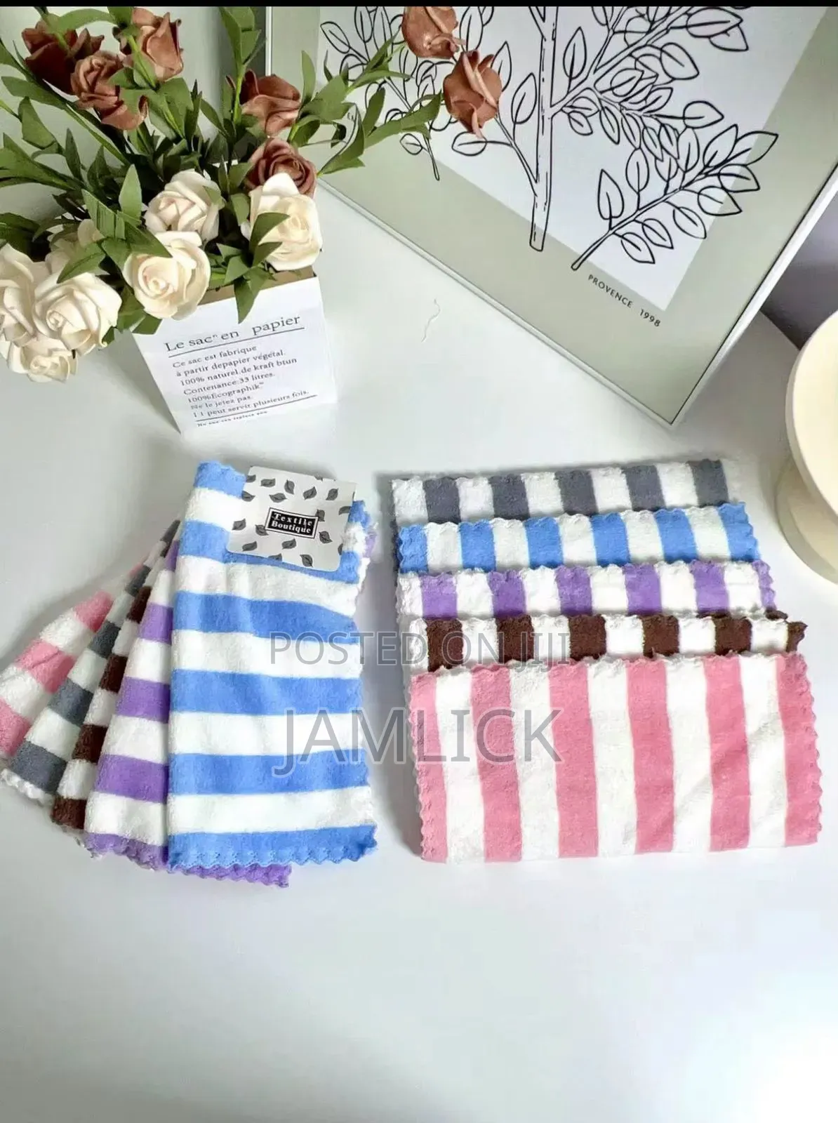 5pc Microfibre Kitchen Towels - Rb