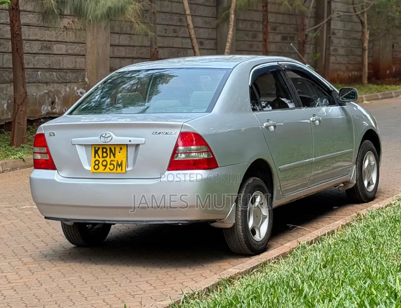Toyota Corolla 2002 Silver