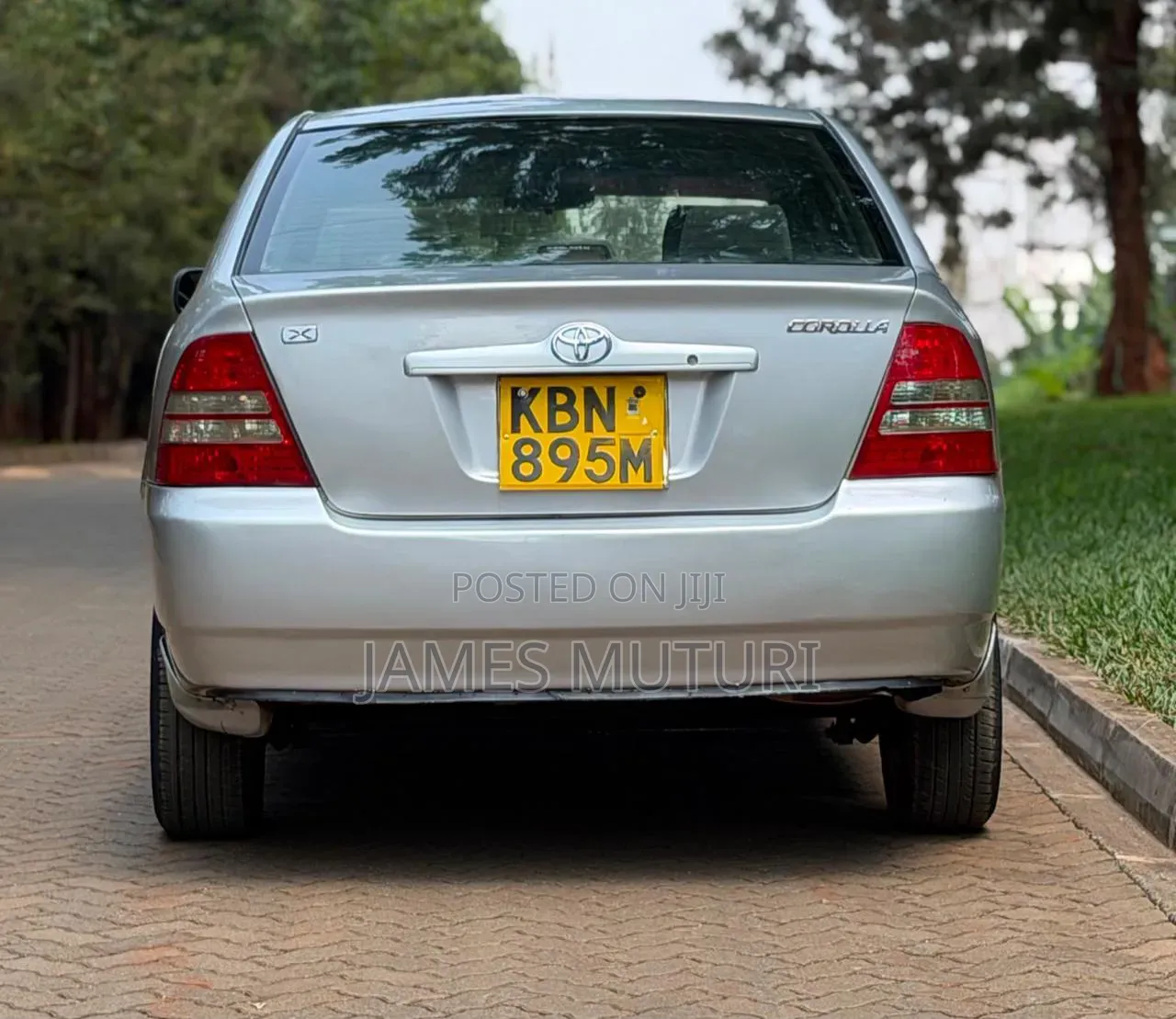 Toyota Corolla 2002 Silver