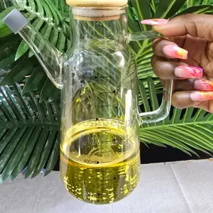 750ml Oil Jar With Bamboo Lid - Rb