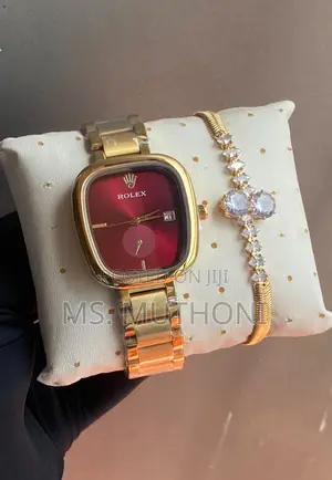 the Ultimate Wrist Glow-Up( Watch + Bracelet Set)