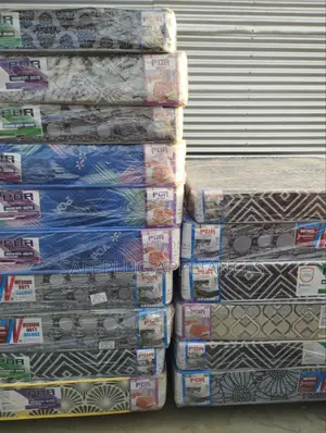 5 by 6 8 Plain Jumbo Poa Vitafoam Mattress:Plain Cover