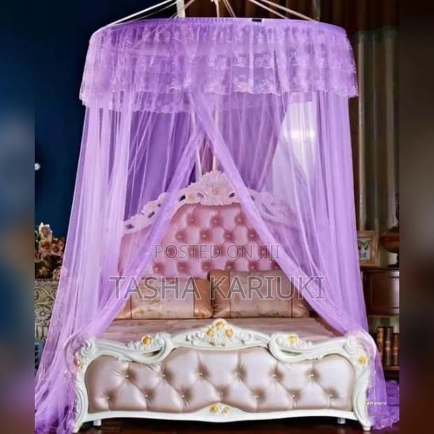 Premium Round Mosquito Net _ Purple All Size