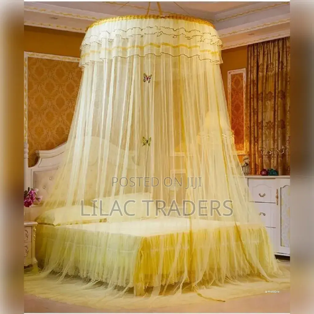 *Round Mosquito Net* _ Cream