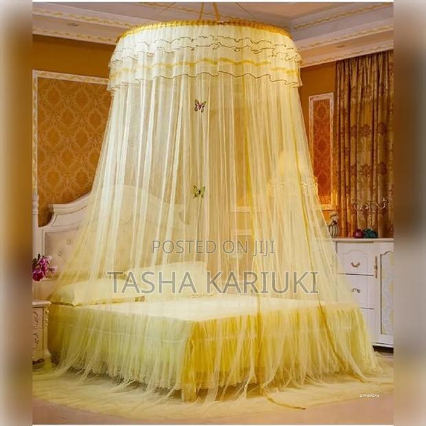*Round Mosquito Net* _ Cream