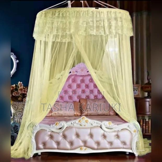 *Round Mosquito Net* _ Cream - thumbnail 2