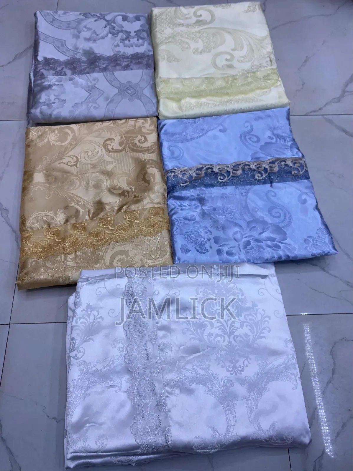 6×7 Silk Duvet Cover Set - Sl