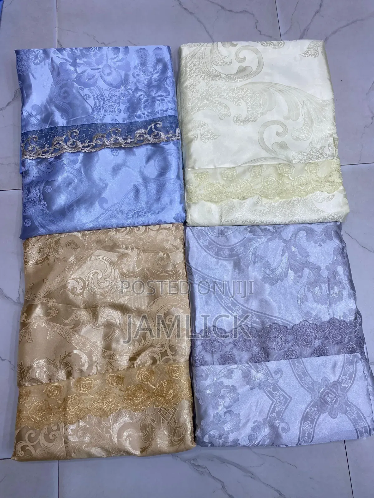6×7 Silk Duvet Cover Set - Sl