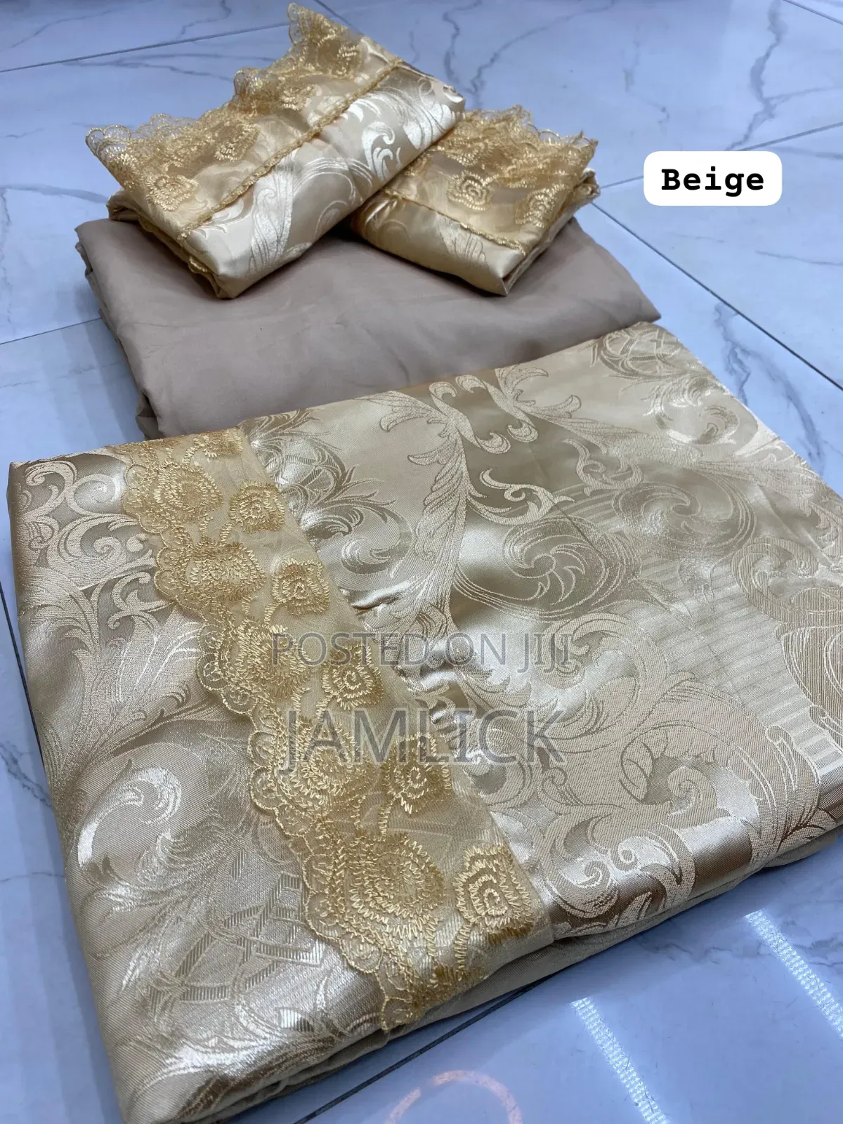 6×7 Silk Duvet Cover Set - Sl