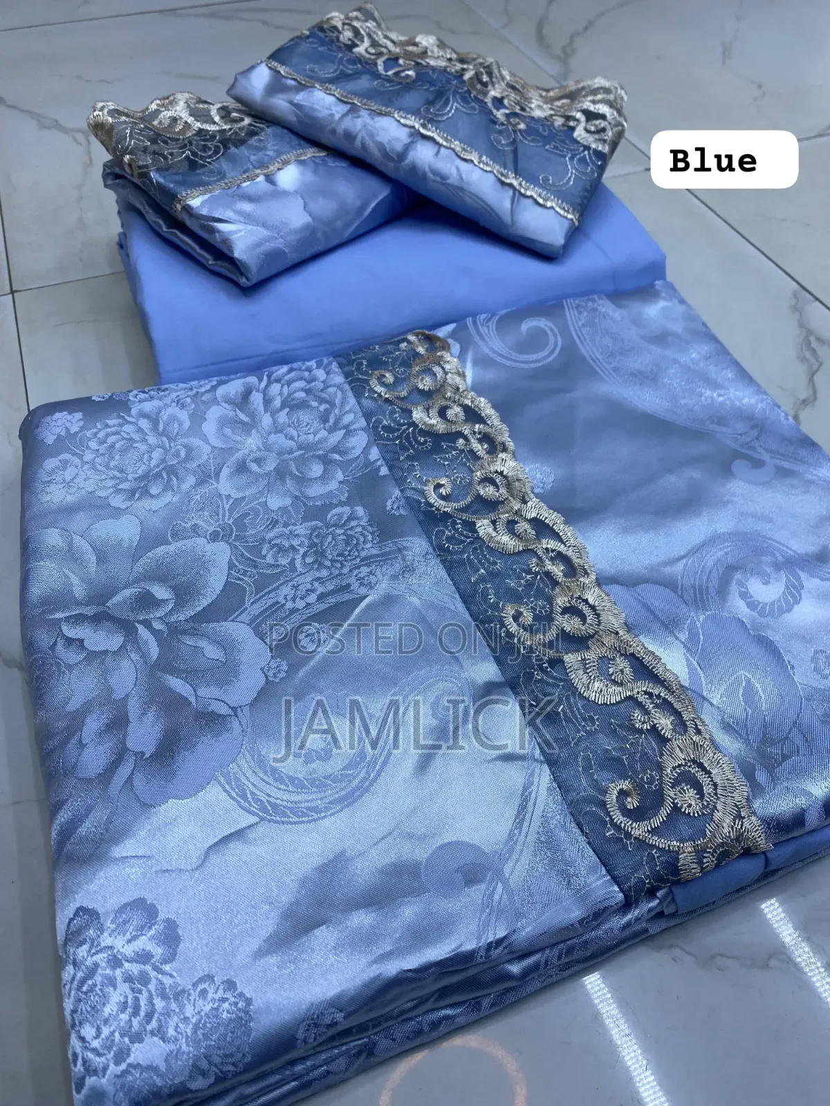 6×7 Silk Duvet Cover Set - Sl