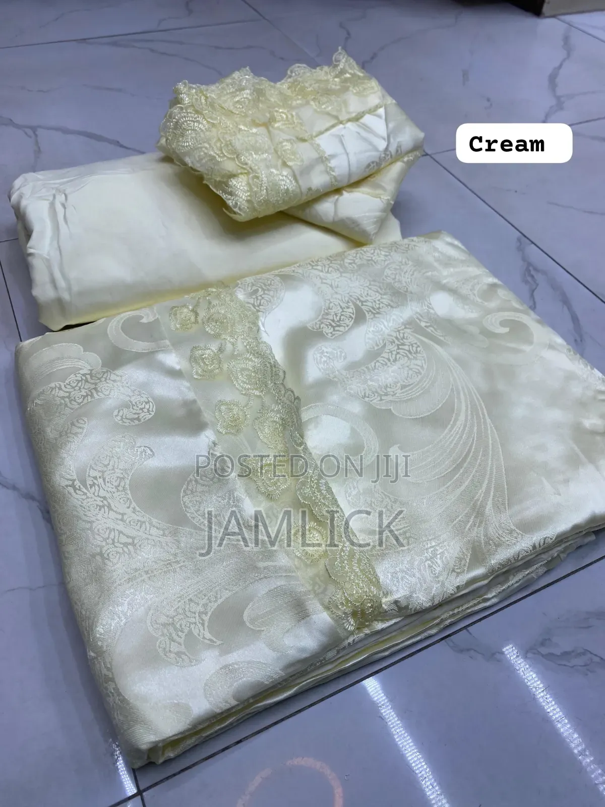 6×7 Silk Duvet Cover Set - Sl