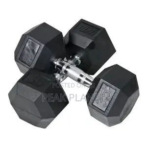 Rubber Hex Dumbbells – Full Range Available