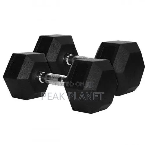 Professional Hex Dumbbells – 5kg to 50kg Set