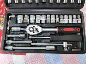 Chrome Vanadium Socket Wrench Set 46 PC's in 1 Screw Drivers Spanners