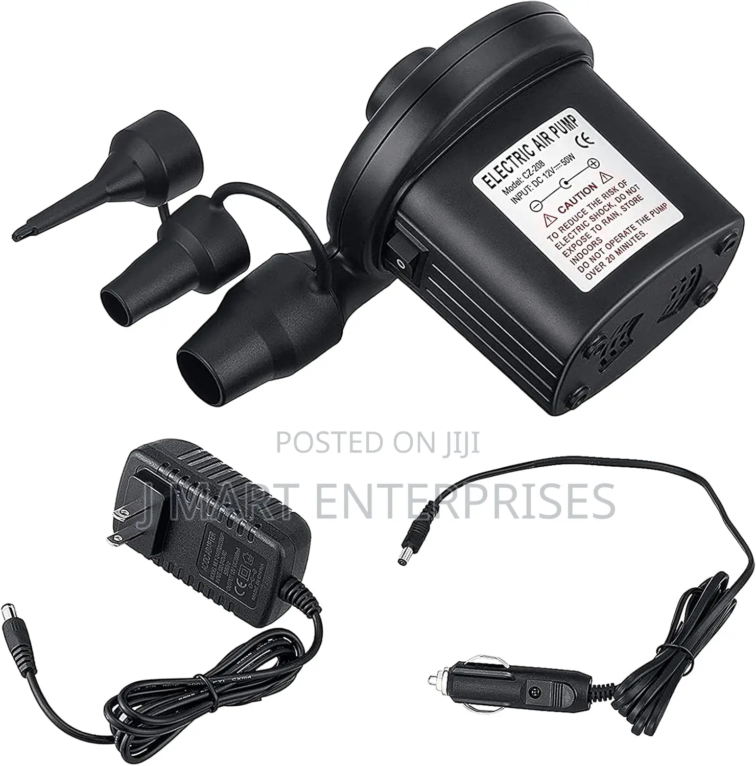 Electric Air Pump for Inflatables,Portable Quick-Fill Air Pump