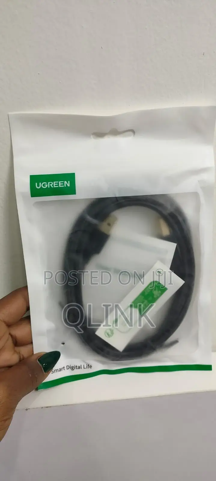 UGREEN USB 2.0 AM to BM Print Cable 3m-Us135