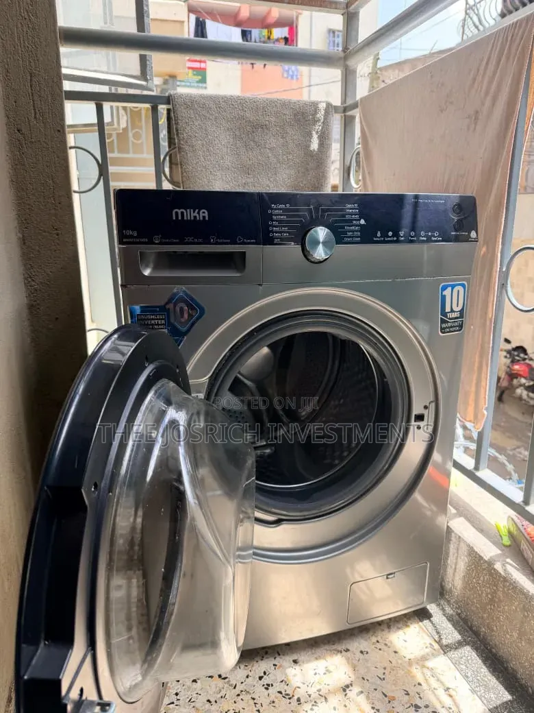 Mika 10 Kg Wash and Spin Washing Machine Front Load Washing