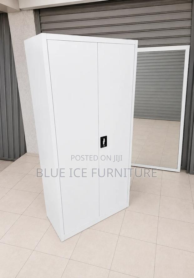 Heavy Duty Metal Office Cabinet - Lockable Door's - thumbnail 2