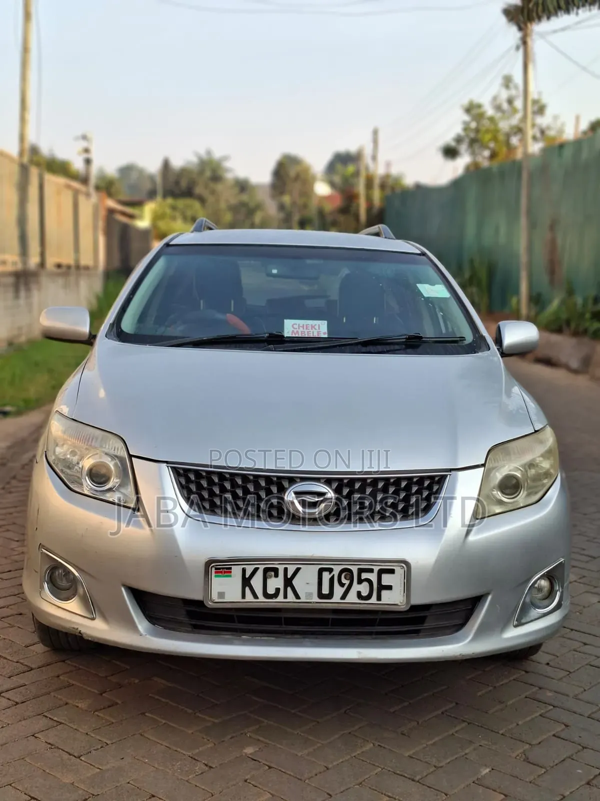 Toyota Corolla Fielder 2009 Silver