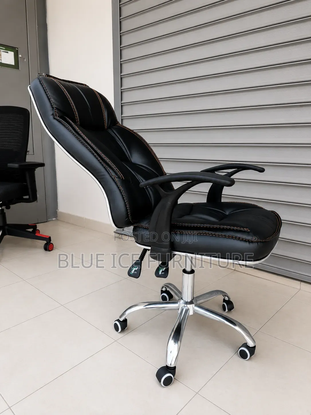 Reclining Leather Boss Office Chair