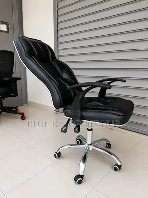 Reclining Leather Boss Office Chair