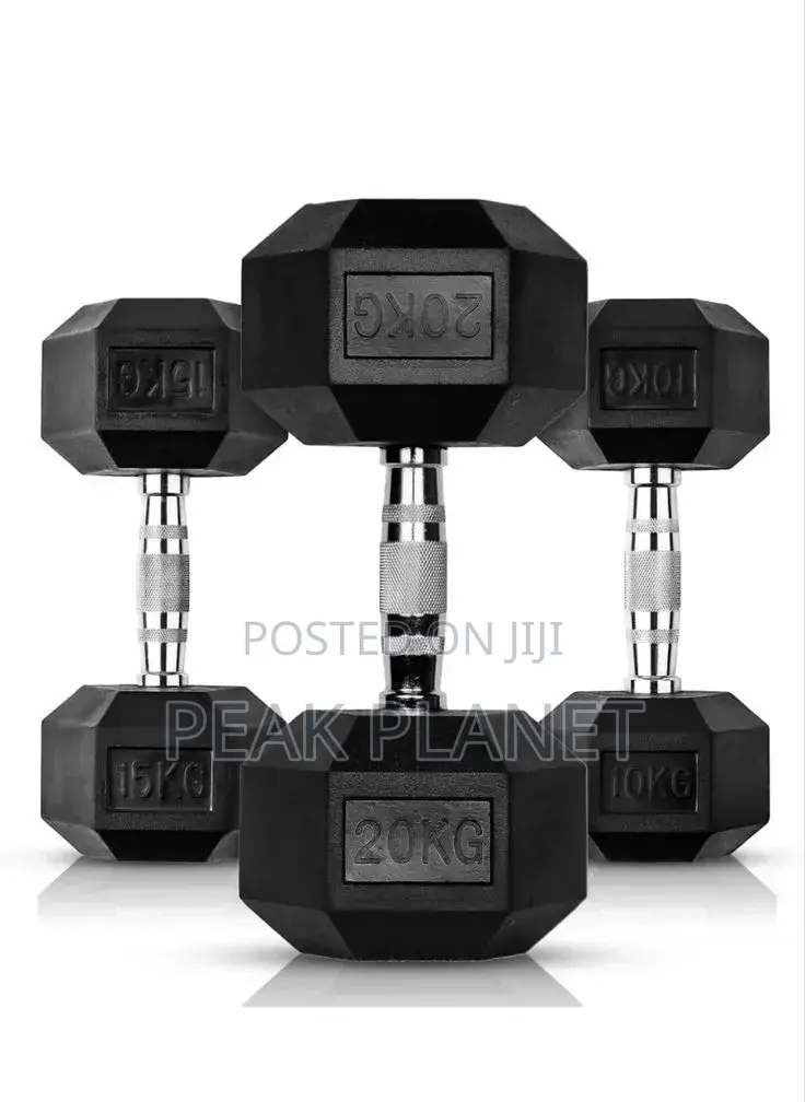 Strong Hex Dumbbells Set – All Sizes Available