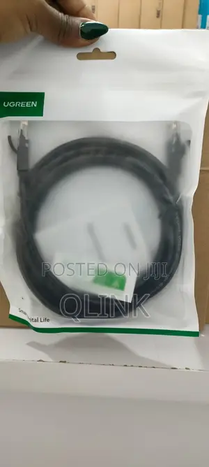 UGREEN Cat 6 U/Utp Lan Cable 3m (Black) NW102
