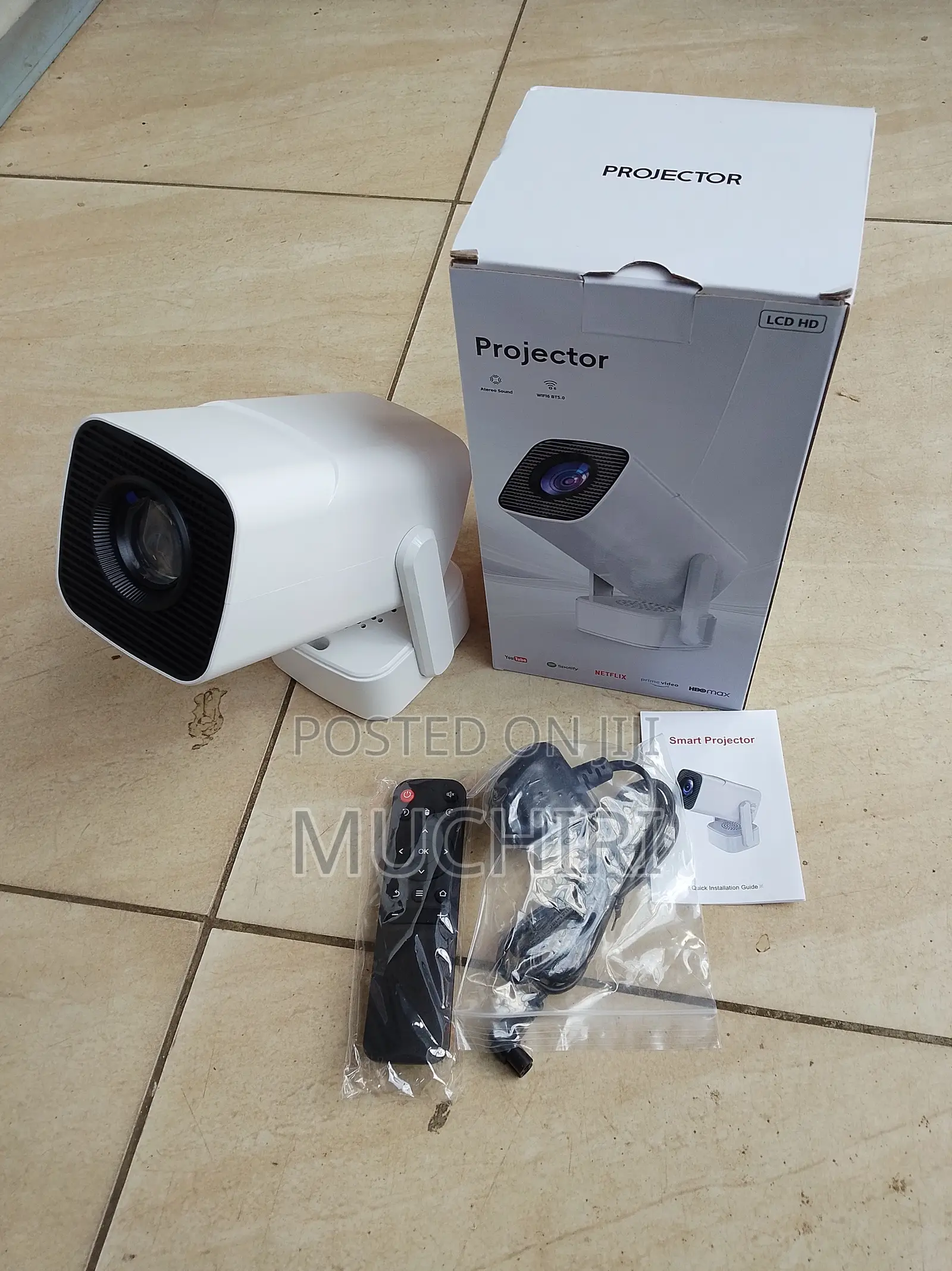 New Model Projector F800 Wifi Hd 1080p Speaker Portable Projector