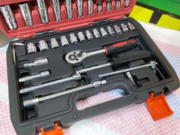 53 PCS Home Repair Spanner Tool Box Full Set - thumbnail 2