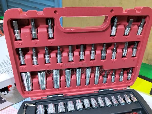 53 PCS Home Repair Spanner Tool Box Full Set - thumbnail 3