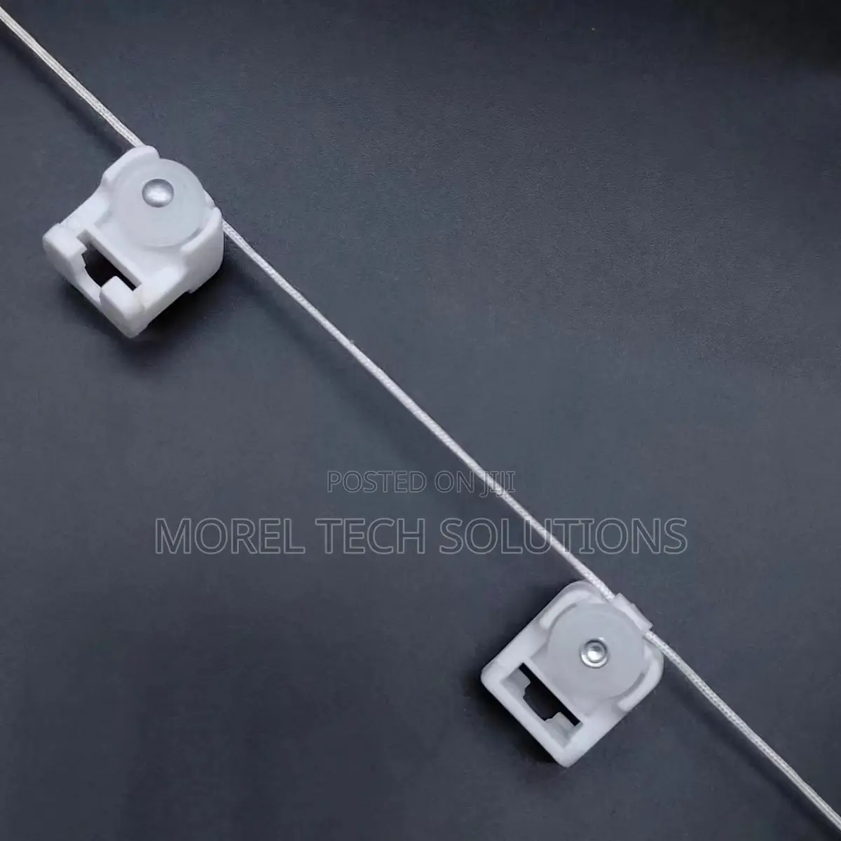 Universal CurtainTrack Rail Rollers With Durable Stainless Steel Hooks