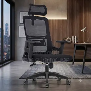 Office Chair; Ergonomic High Back Executive Mesh Contours Chairs