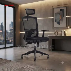 Office Chair; Ergonomic High Back Executive Mesh Contours Chairs