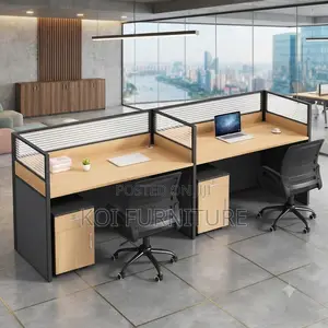 Office Workstation; Two Users Workspaces Office Workstation