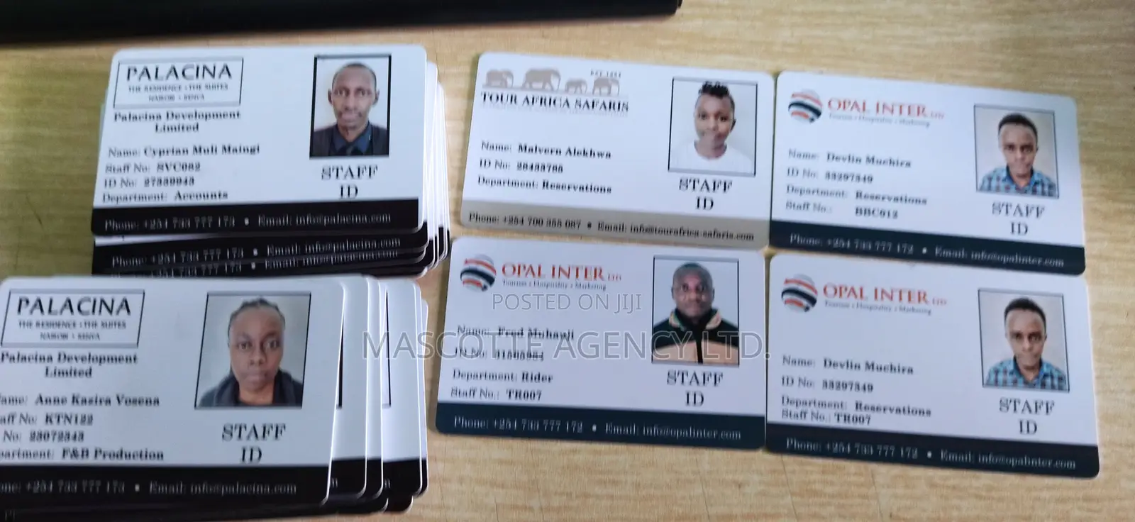 Job ID Cards/School ID