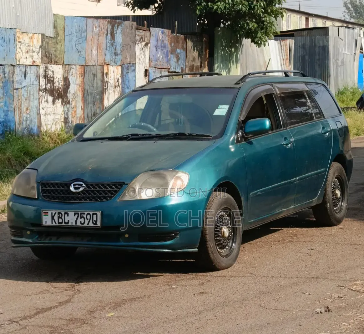 Toyota Corolla Fielder 2001 Green