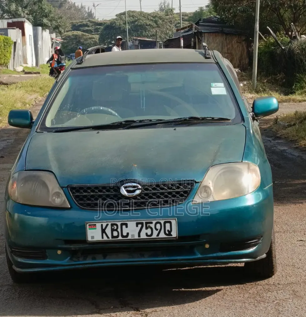Toyota Corolla Fielder 2001 Green