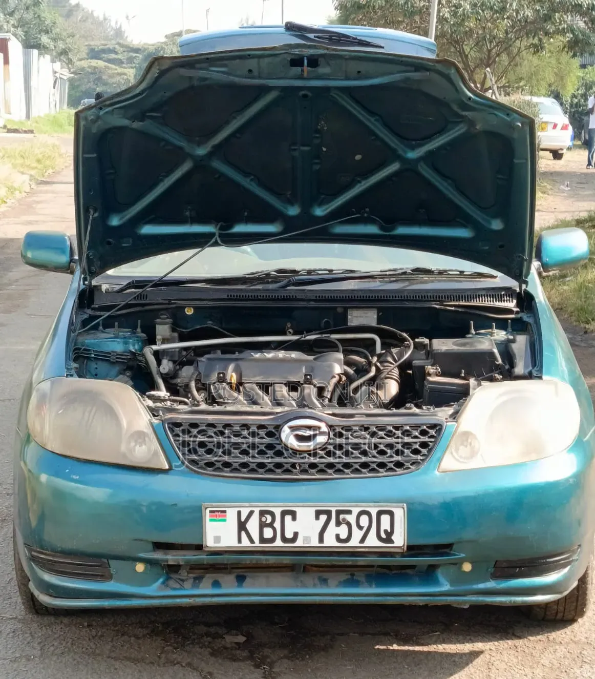 Toyota Corolla Fielder 2001 Green
