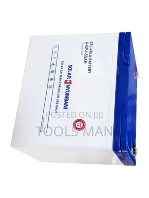 Solar Nyumbani 12V 55Ah Gel VRLA Solar Battery.